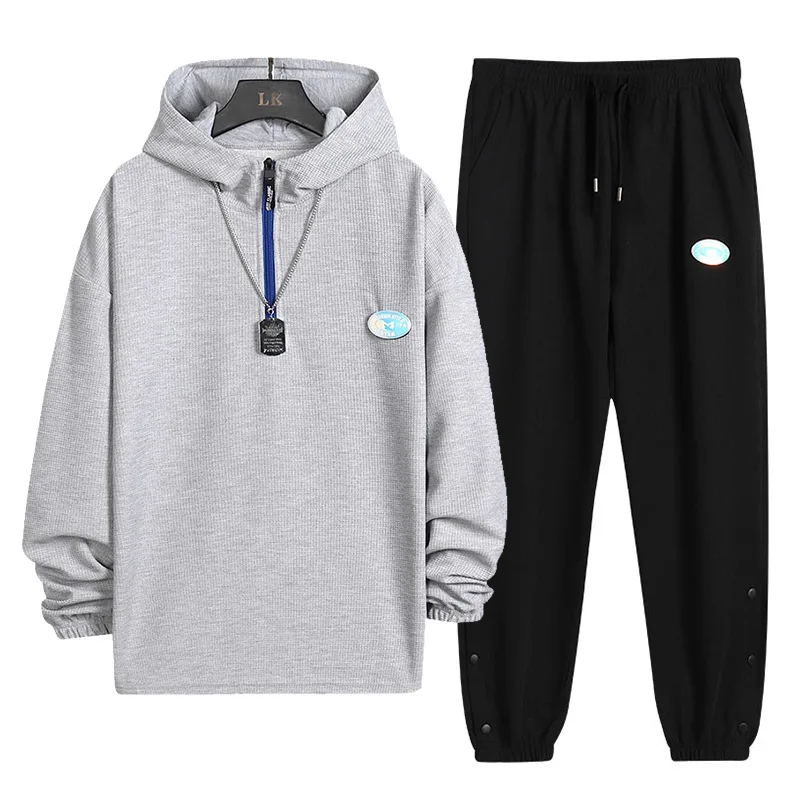 

Sports Suit Men's Spring Korean Style Sportswear Trendy Handsome Leisure2022Men's Two-Piece Suit