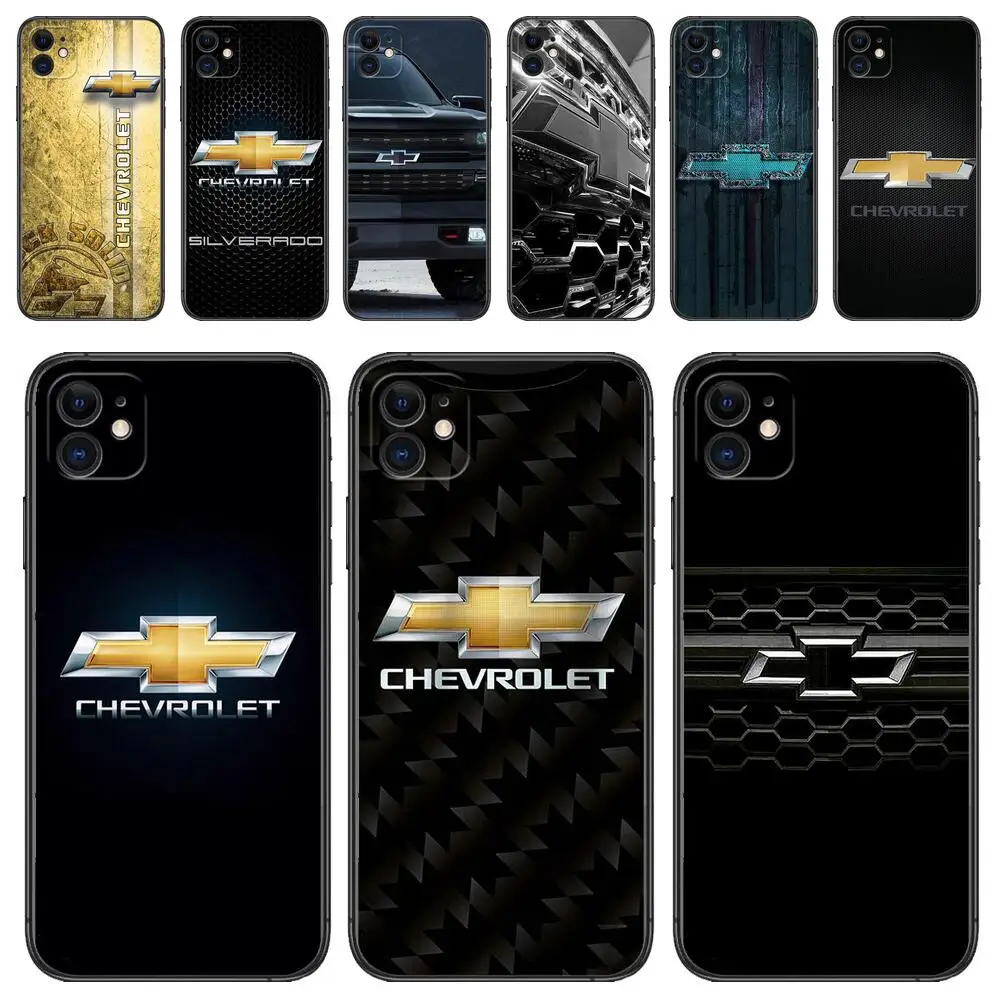 

Chevrolet Car Logo New Silicone Phone Case For Apple IPhone 13 12 11 14 Pro Max Mini SE XR X XS Max 6 6S 8 7 plus Fashion Cover
