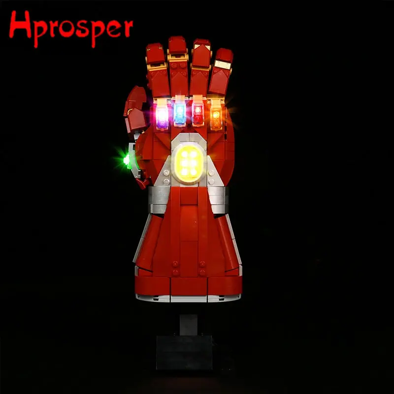 

Рукоятка Hprosper светодиодный для нано-перчатки 76223, только лампа для игрушек «сделай сам» + батарейный блок (модель в комплект не входит)