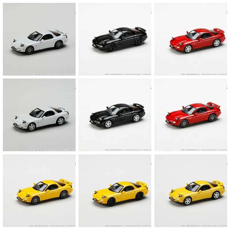 

Hobbyjapan 1/64 Alloy car model static decoration Mazda RX7 TYPE RS