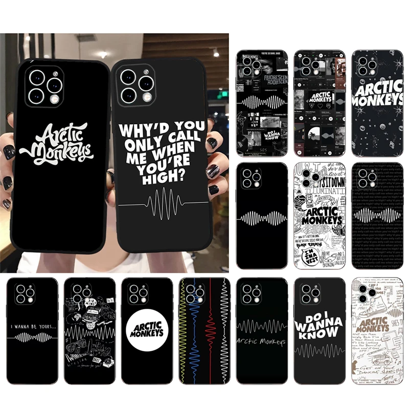 

Phone Case For iphone 14 Pro Max 13 12 11 Pro Max XS XR X 12mini 7 8 Plus SE Arctic Monkeys Case Funda