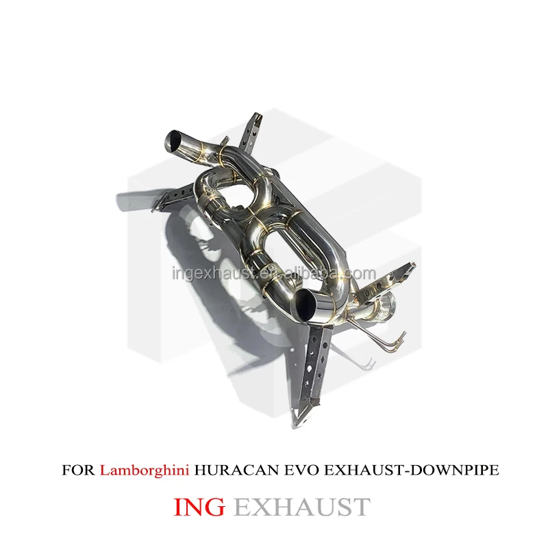Прямые продажи с фабрики ING для Lamborghini EVO 2019+ Huracan 5 2 V10 RWD Spyder выпускной клапан Catback