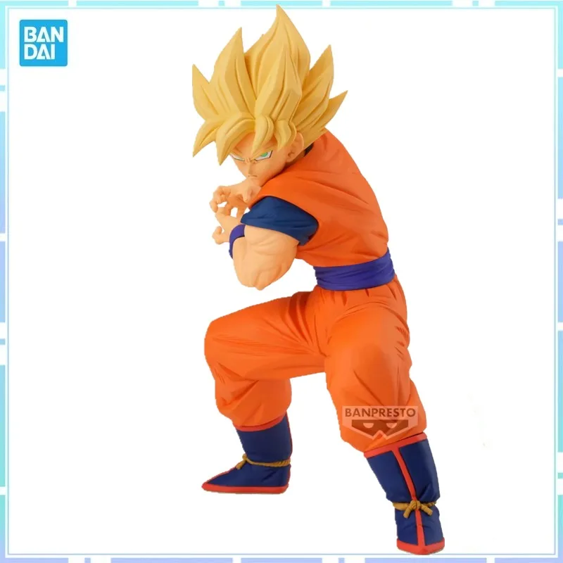 Фото Bandai оригинальный Banpresto аниме Dragon Ball Z Grandista Super Saiyan Goku ПВХ фигурка Коллекционная модель игрушки №1