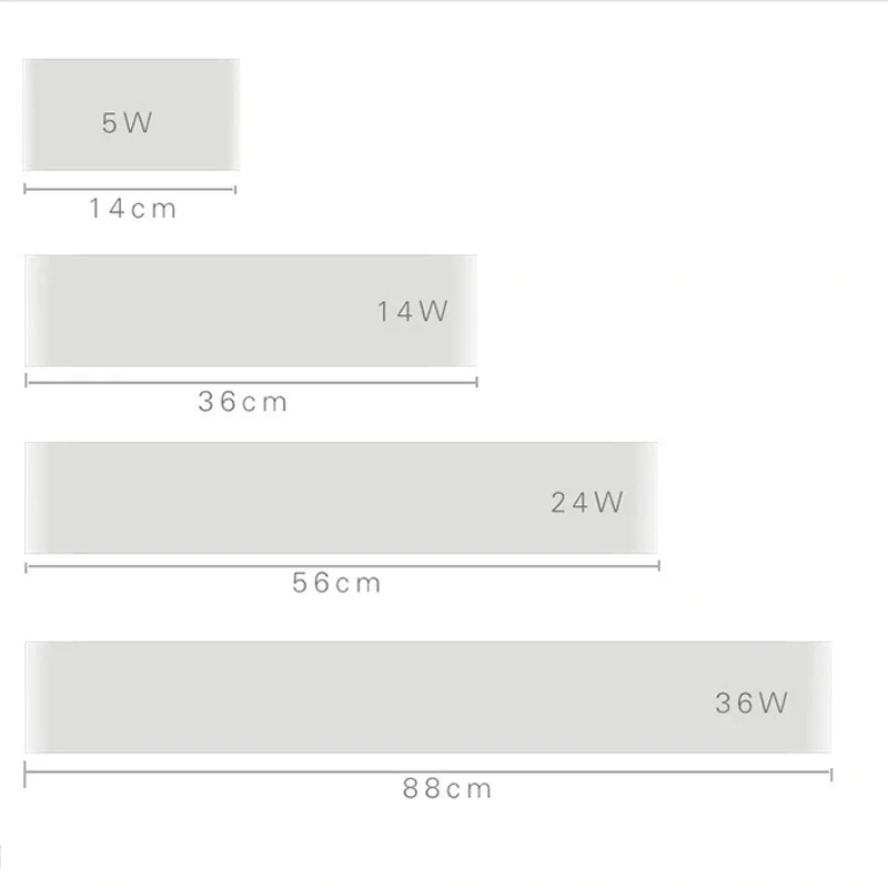 

Led Wall Light LED Bathroom Mirror Front Light Corridor Aisle Light