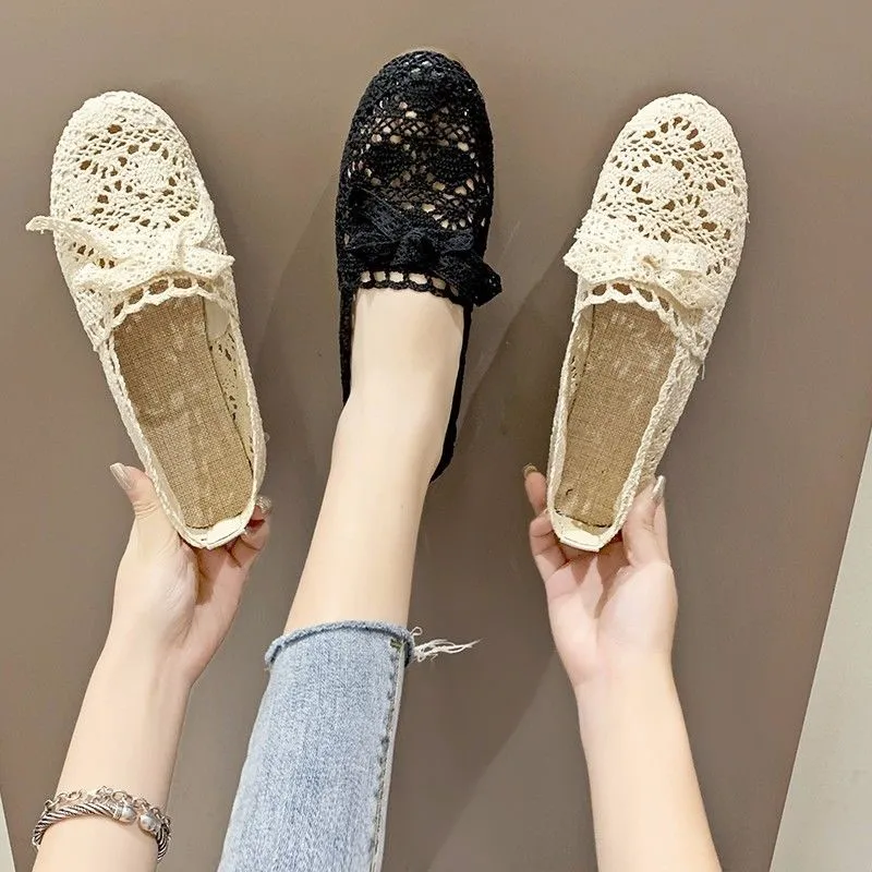 

NEW Women shoes fisherman shoes woman mesh breathable flat soft bottom women peas shoes womans shoes flats shoes YTC65