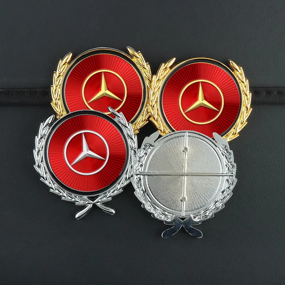 Новый автомобильный значок декоративная наклейка на боковое крыло для Mercedes Benz AMG