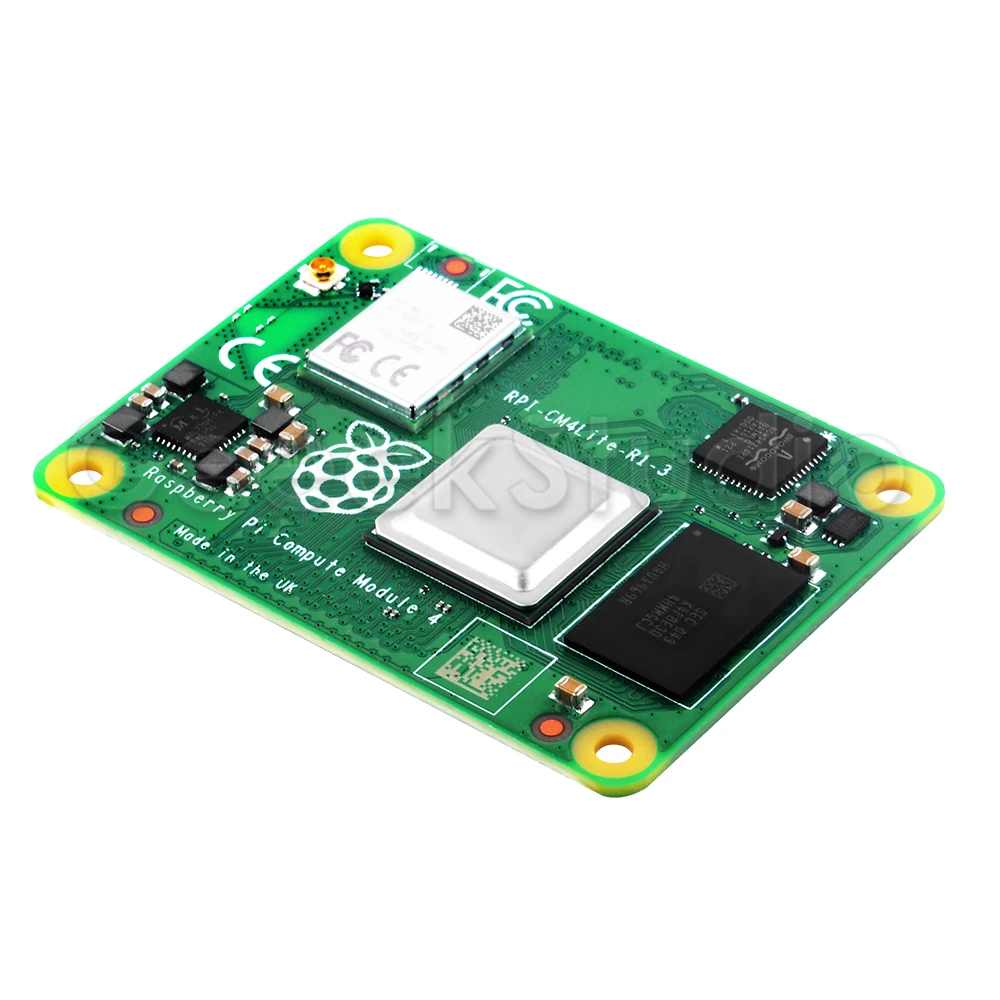 Raspberry Pi CM4 Compute Module 4 4GB/8GB, (CM4104000/CM4108000) 2.4/5.0GHz Wi-Fi & Bluetooth 5.0 0GB (Lite)