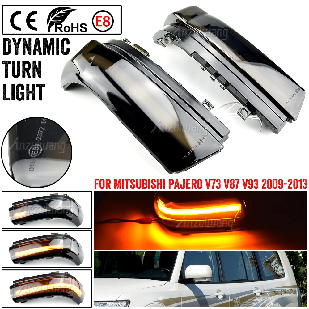 2 шт. светодиодсветильник поворотники для Mitsubishi Pajero V73 V77 V93 V97 2006-2019 |
