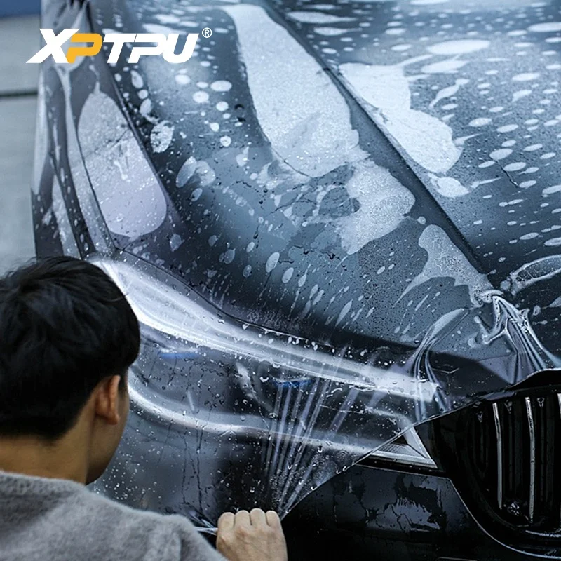 Самоклеящаяся пленка для защиты краски yyhc XPTPU Car PPF мил не желтая против царапин