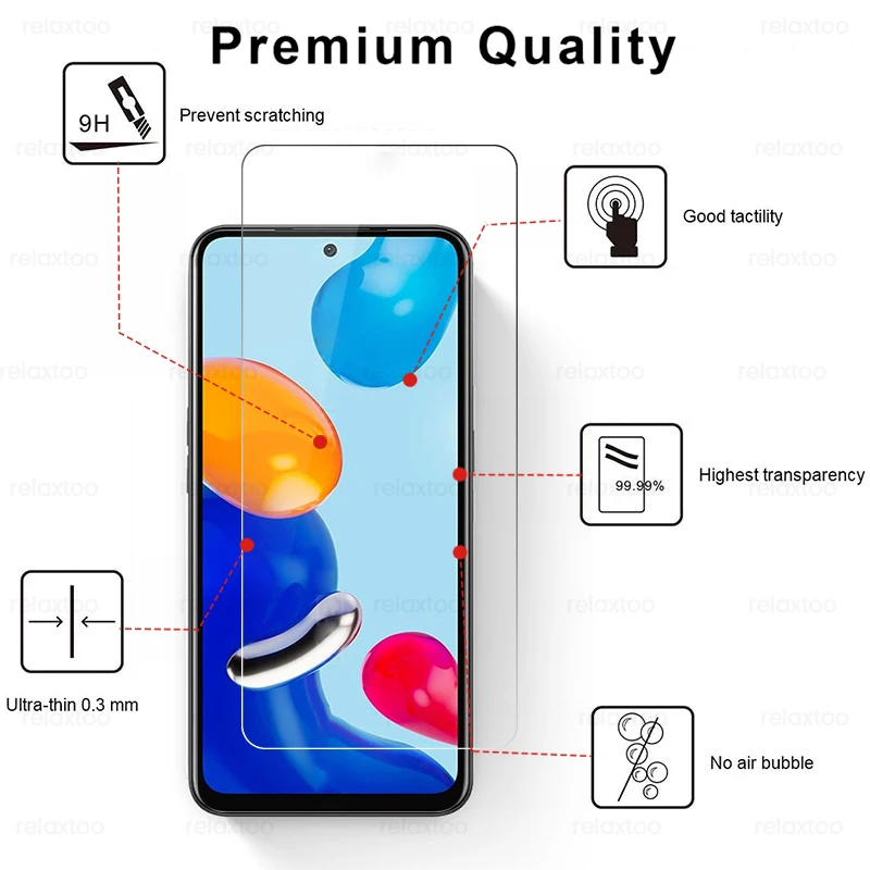 Закаленное стекло для Redmi Note 11 Redmy Not s 2201117TG защитная пленка с полным покрытием 6 43
