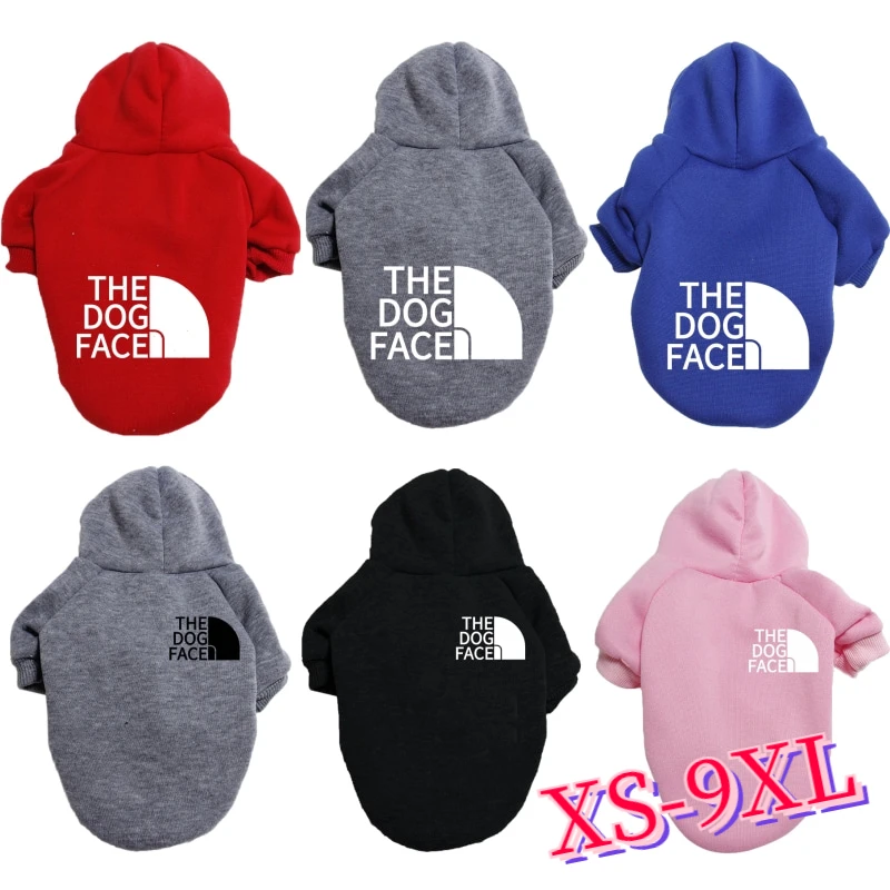 

Warm Pet Dog Winter Clothes Dogs Hoodies Fleece Warm Sweatshirt Small Medium Large Dogs Jacket Clothing Pet Costume Dogs Clothes