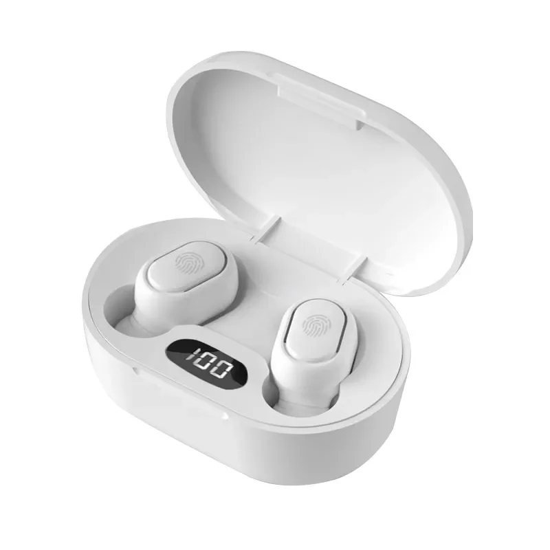 

Bluetooth Earphones True Wireless Headphone TWS Waterproof Mini Earbud with Microphone Charging Case HiFi Quality Headset