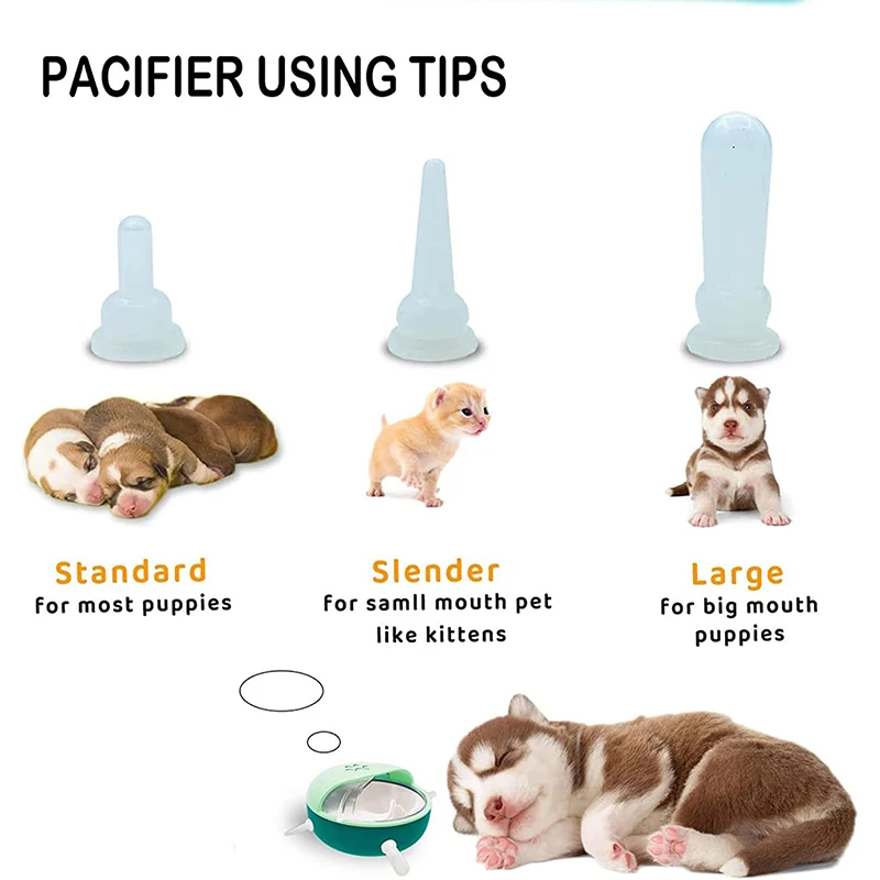 Силиконовая кормушка для котят и щенков 180 мл