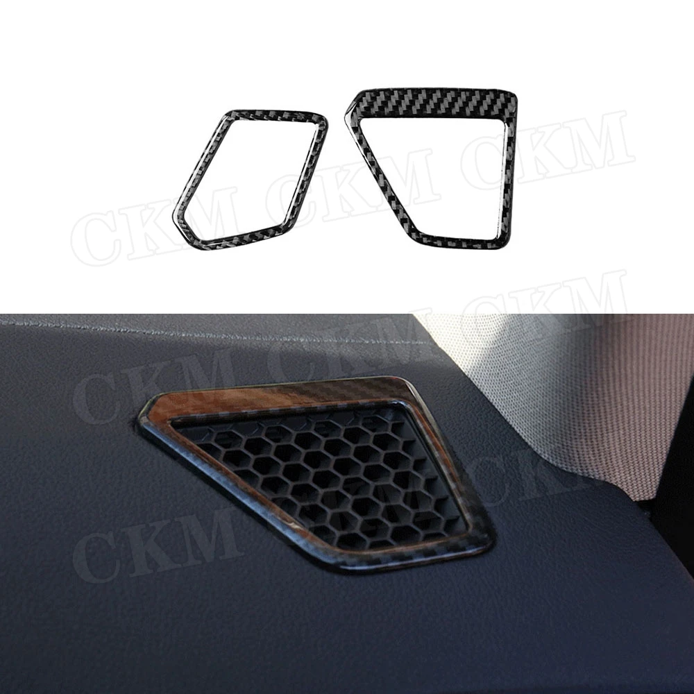 

Carbon Fiber AC Outlet Trim Frame Dashboard Air Condition Vent Cover Stickers For BMW 3 Series G20 G28 2019 2020 Accessories