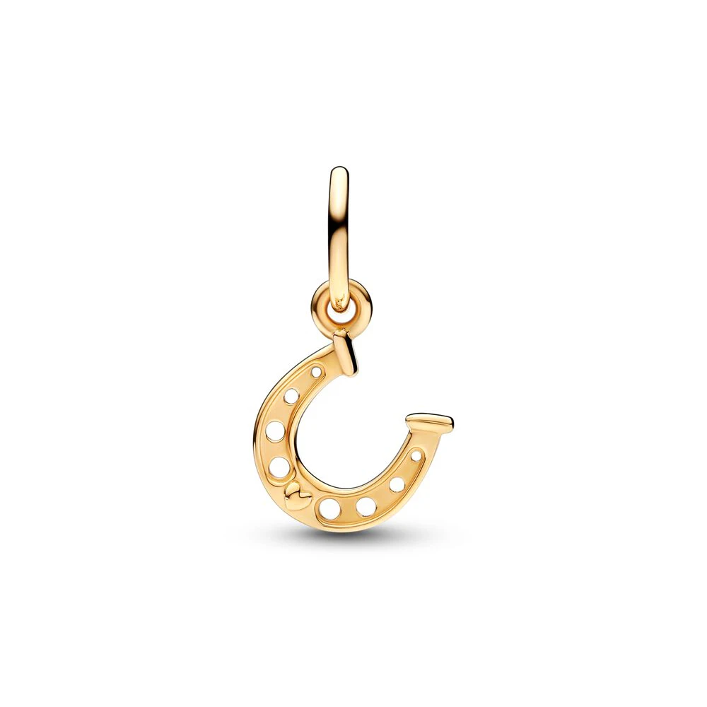 Pandora Original Lucky Everver, Wishbone & Horsesmangez Dangle Charm, S925, Élégant, Luxe, Accessoires, Executive DIY Bracelet pour Femme