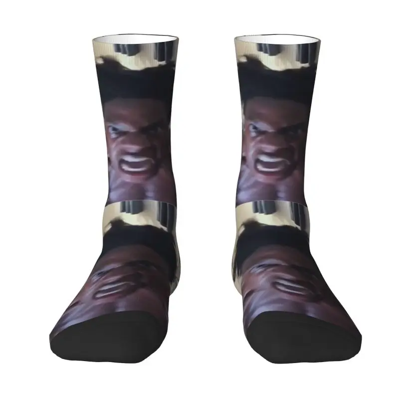 

Angry Ishowspeed Men Women Crew Socks Unisex Cool 3D Printing Dress Socks