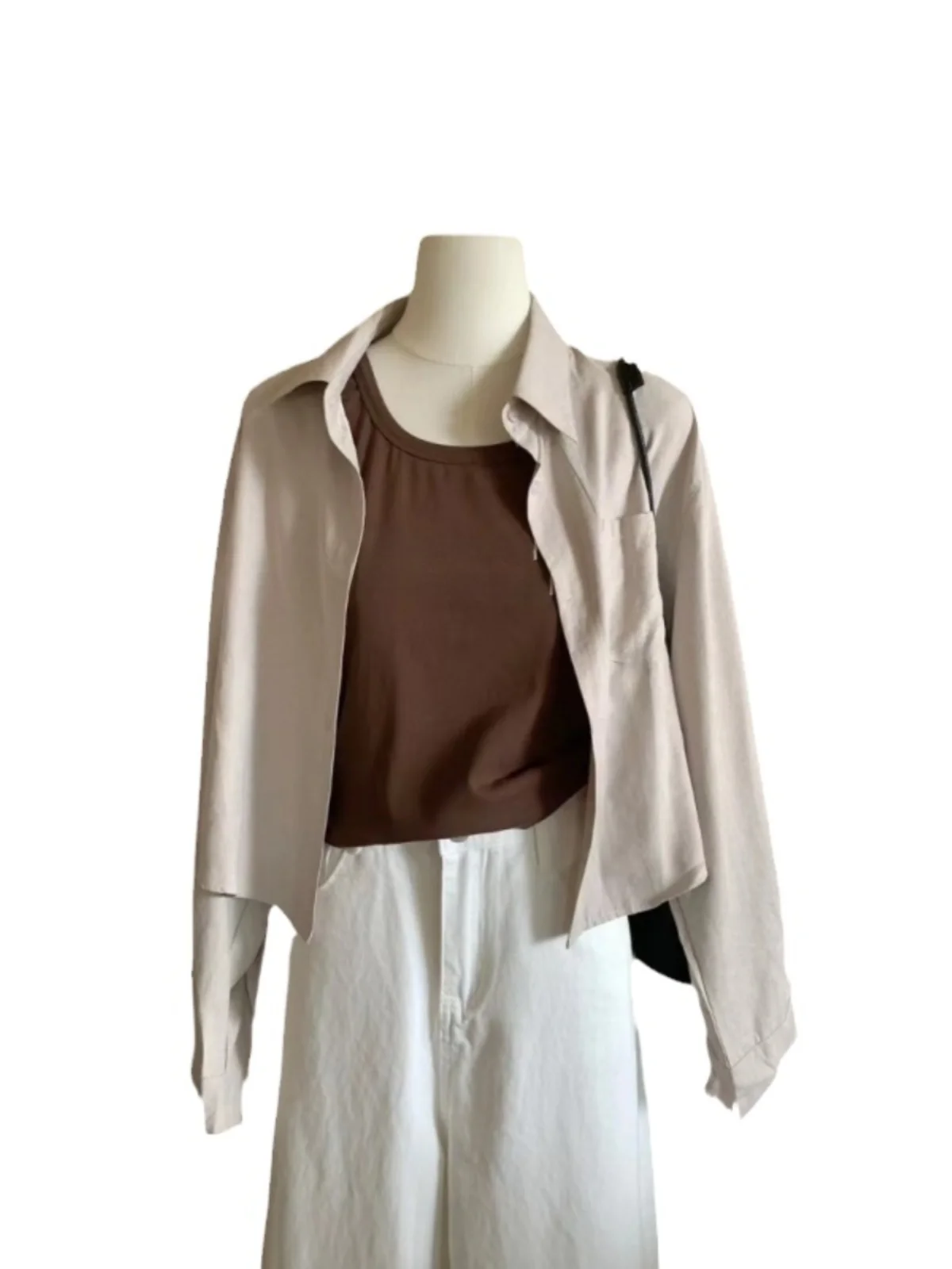 Ранняя осень новый крутой высококачественный темпераментный топ женский