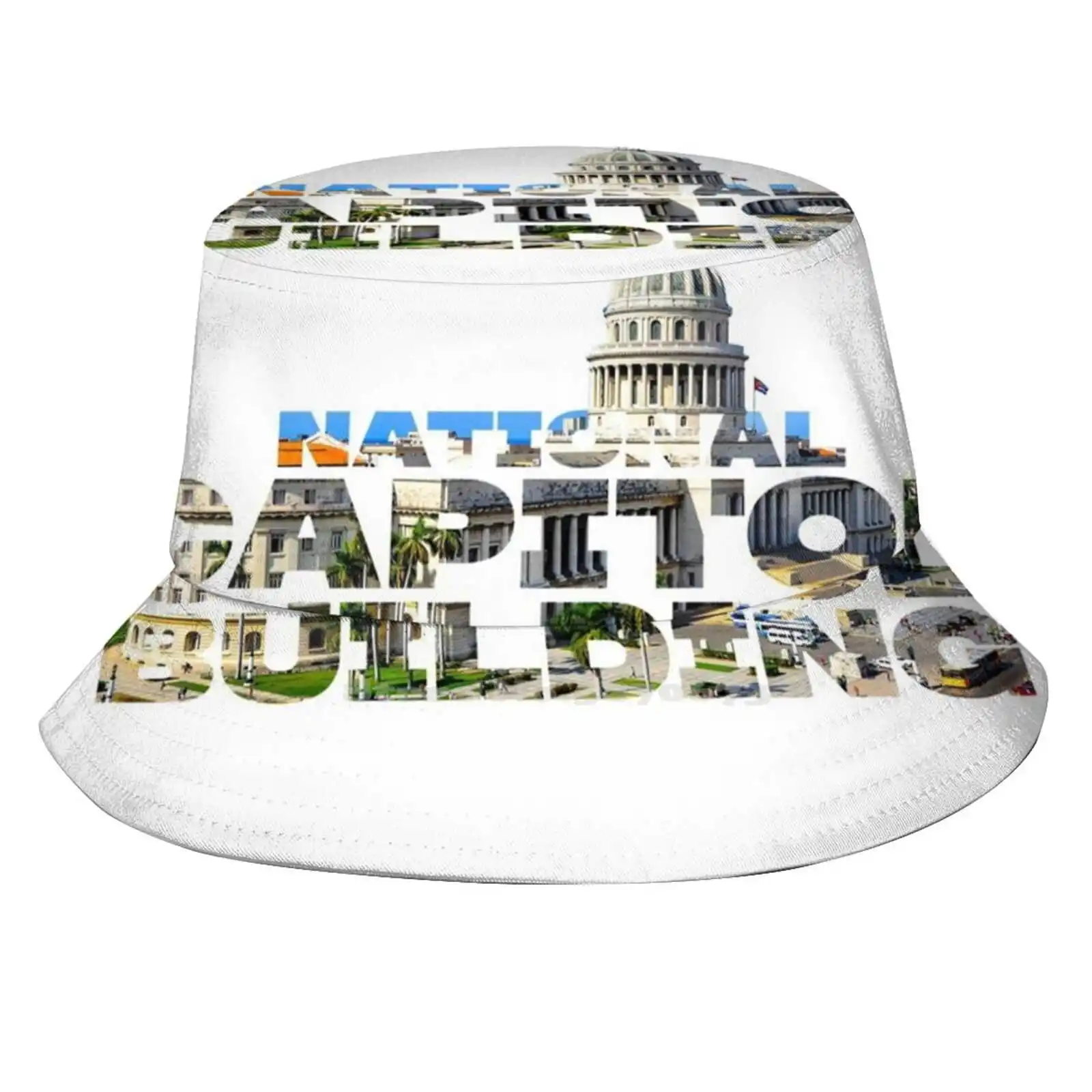 

National Capitol Building Havana Cuba Public Outdoor Sun Fishing Panama Hats National Capitol Building Havana Cuba Public