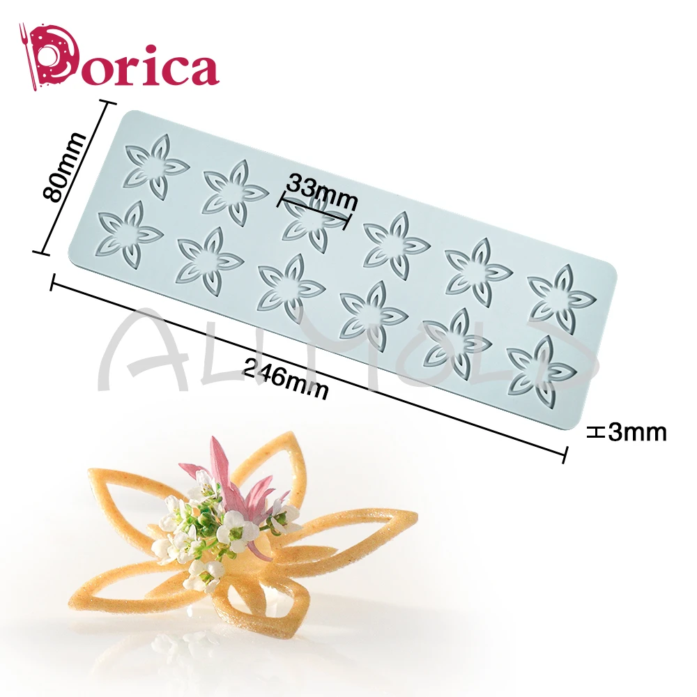 

Формы для торта Dorica, силиконовые, 12 отверстий