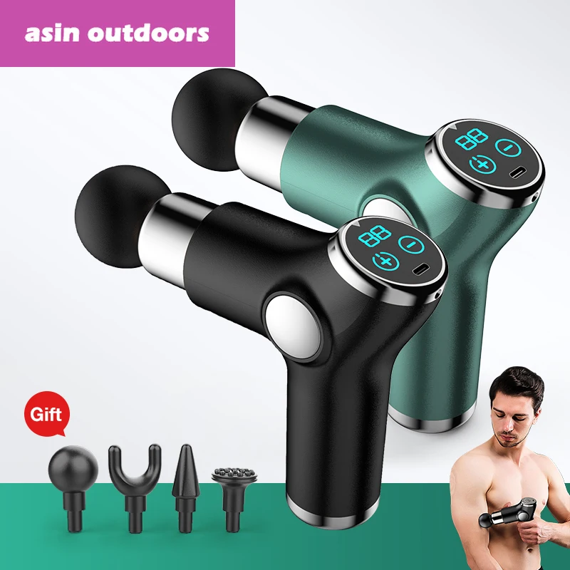 

2000mAh. Электрический пистолет-массажер для всего тела, 7,4 В, 6-32 скорости