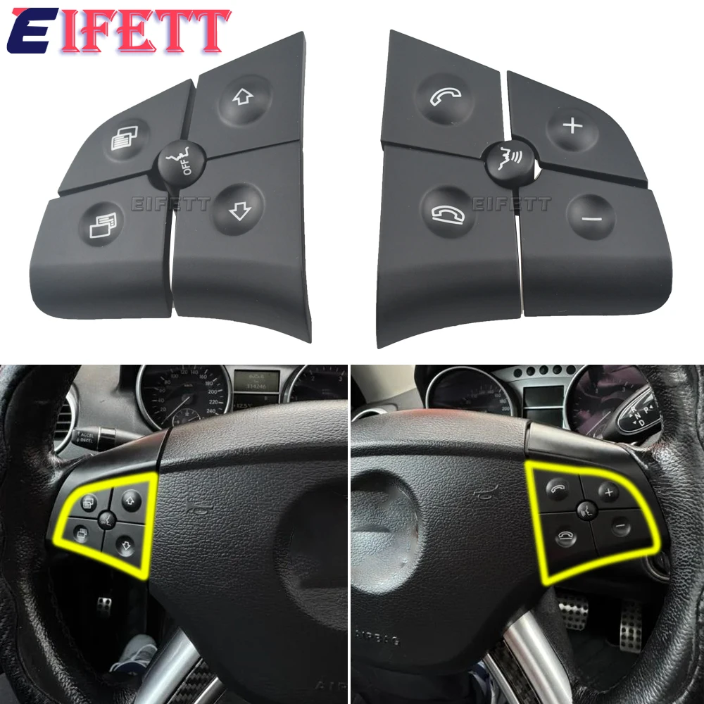 10-ключевой W164 W245 W251 переключатель на руле кнопки управления автомобильные