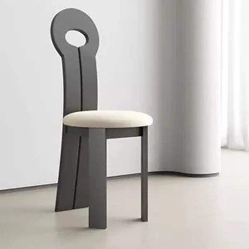 Обеденные стулья из массива дерева в стиле ретро роскошный дизайн домашняя