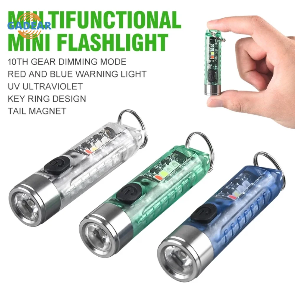 

Новый стиль, светодиодный фонарь, портативный фонарь для улицы, магнитный Карманный ультрафиолетовый фонарик Lanterm для ремонта