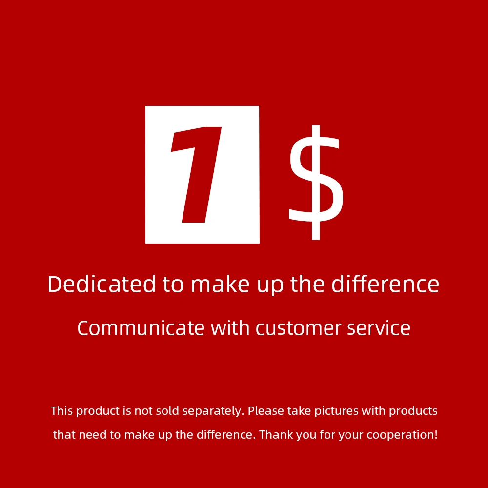 

1$ make up the difference