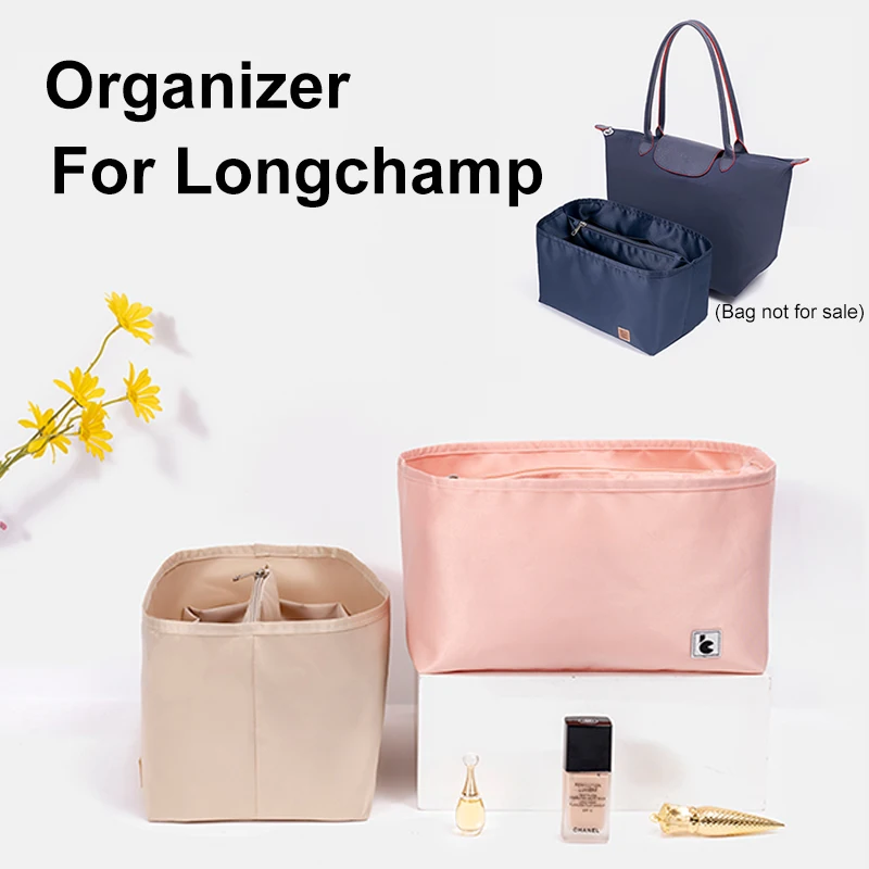 

Нейлоновый Органайзер с карманами на молнии, для Longchamp