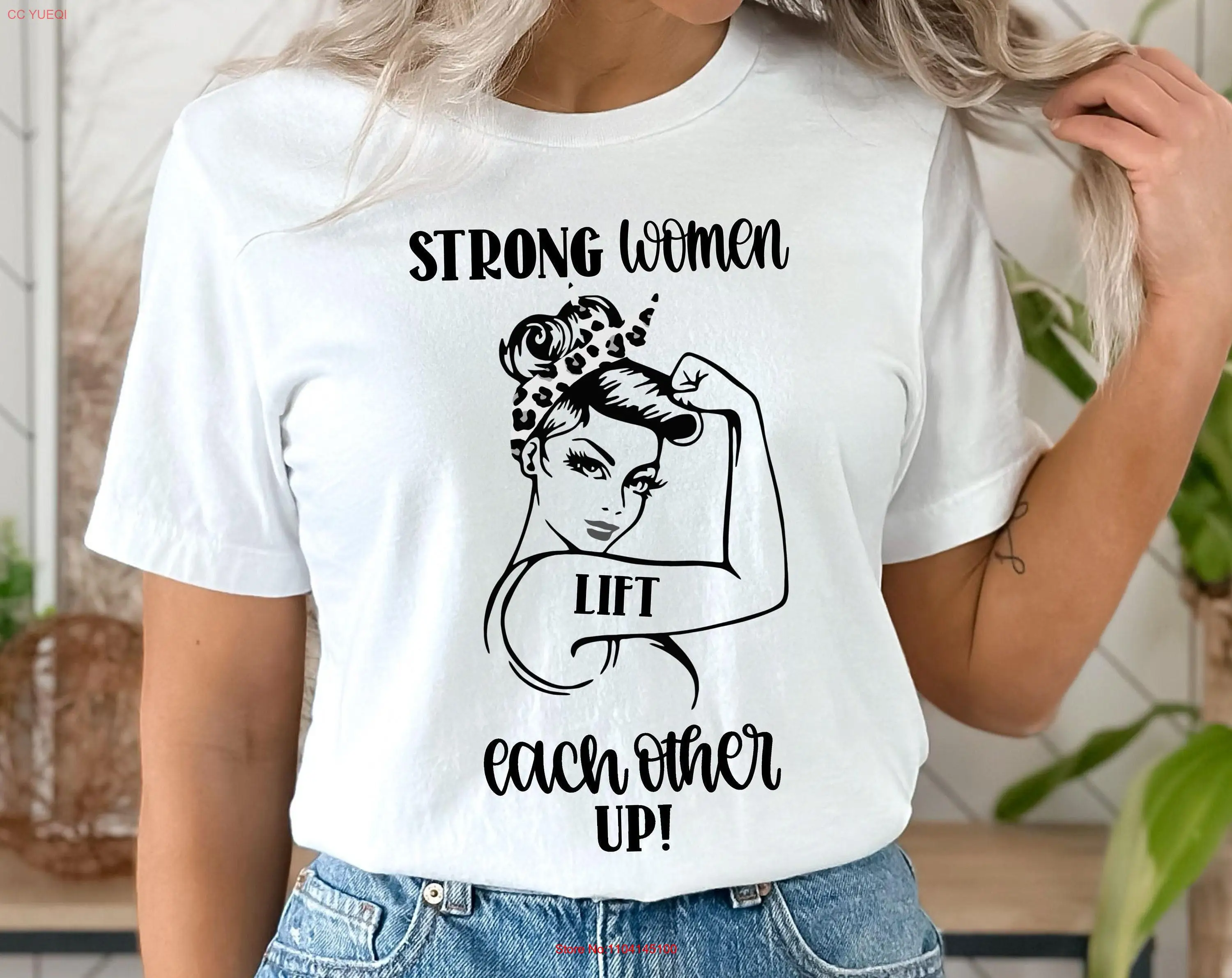 Футболка Power Woman With Muscles Strong Fitness FeminisT Muscle Tank WorkouT Вдохновляющие длинные или