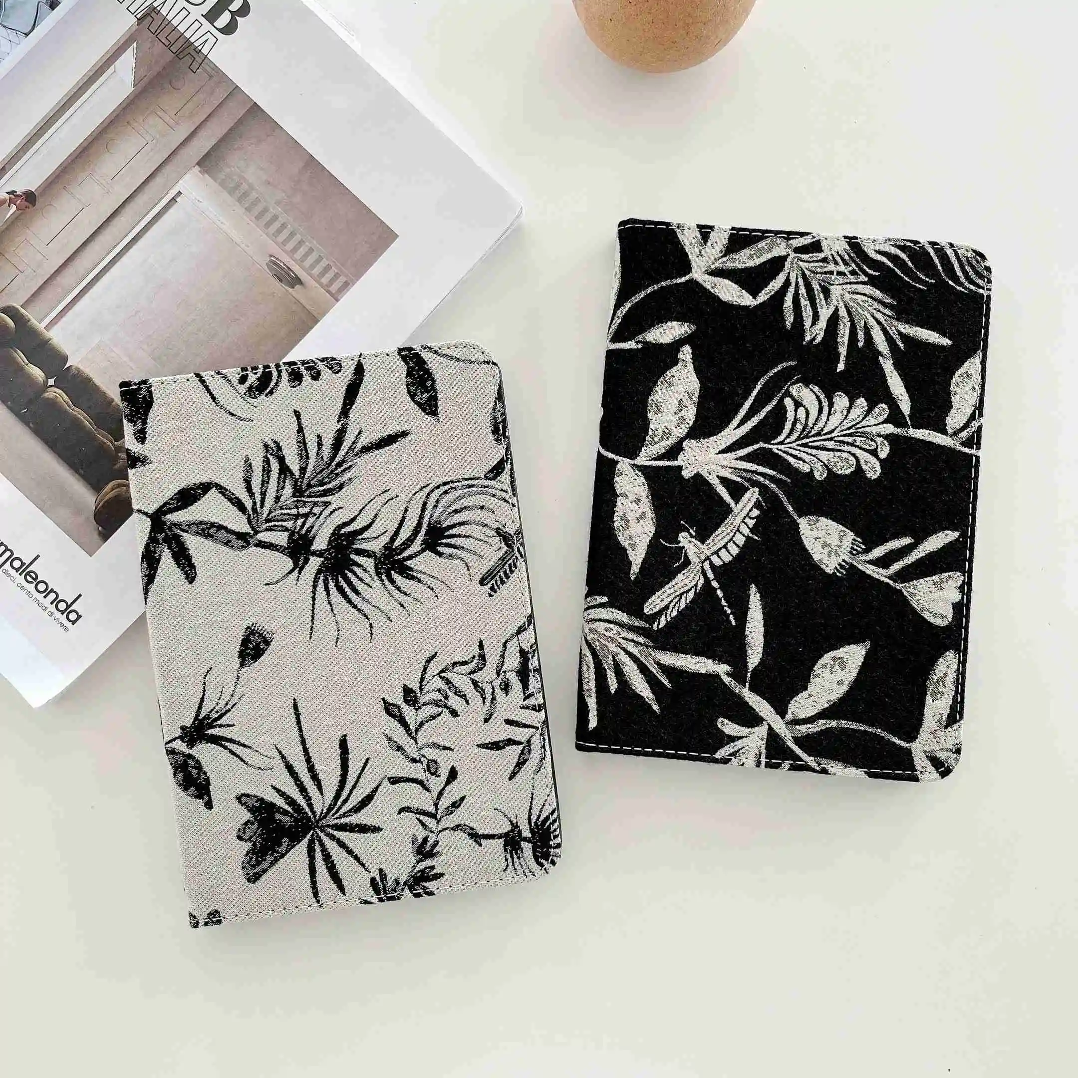 

Renaissance Art Silhouette Europe Style Retro Business Tablet Case For iPad Air 1 2 3 Mini 4 5 6 2017 2018 2020 8.3 12.9 Cover