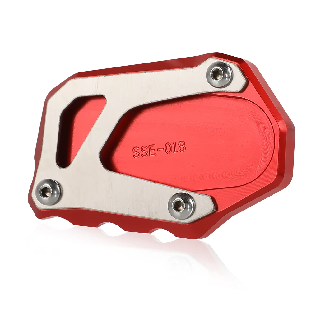 Для SUZUKI V-Strom 1050 DE 800 VSTROM V Strom 1050XT 2023 2024, подставка для ног, боковая подставка, удлинитель, увеличитель, опорная пластина, накладка