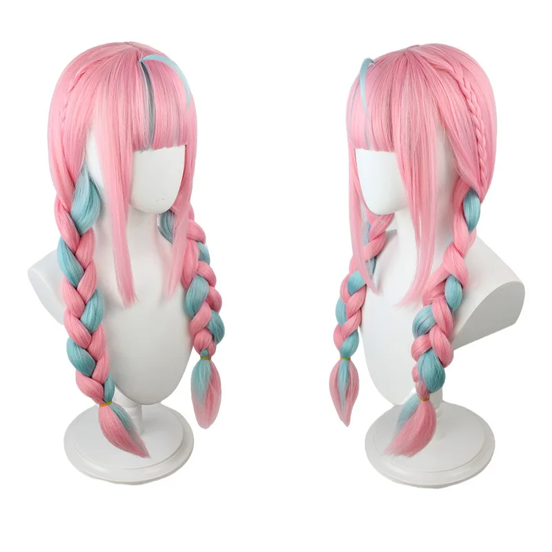 

Cartoon Anime Hololive Halloween Cosplay Wigs Party Role Playing Dress Up Synthetic Fiber Hair Props Fashion Accessories