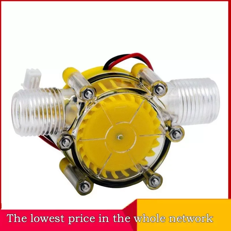 

NEW2023 DC 5V/12V/80V 10W Water Flow Mini Hydro Generator Turbine Flow Hydraulic Conversion for energy conversion Energy Genera