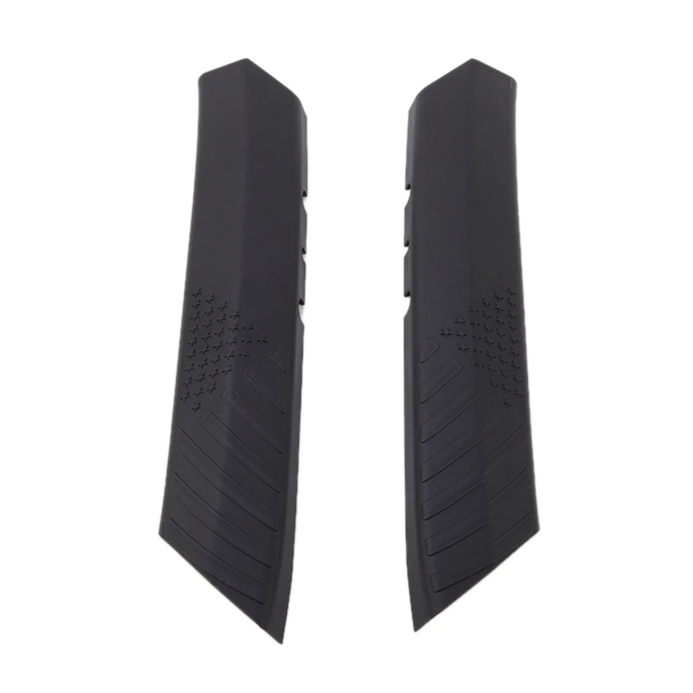 

Rear Top Roll Bar Scratch Protection Cover Trim for 2021 2022 Car Accessories Black 2PCS