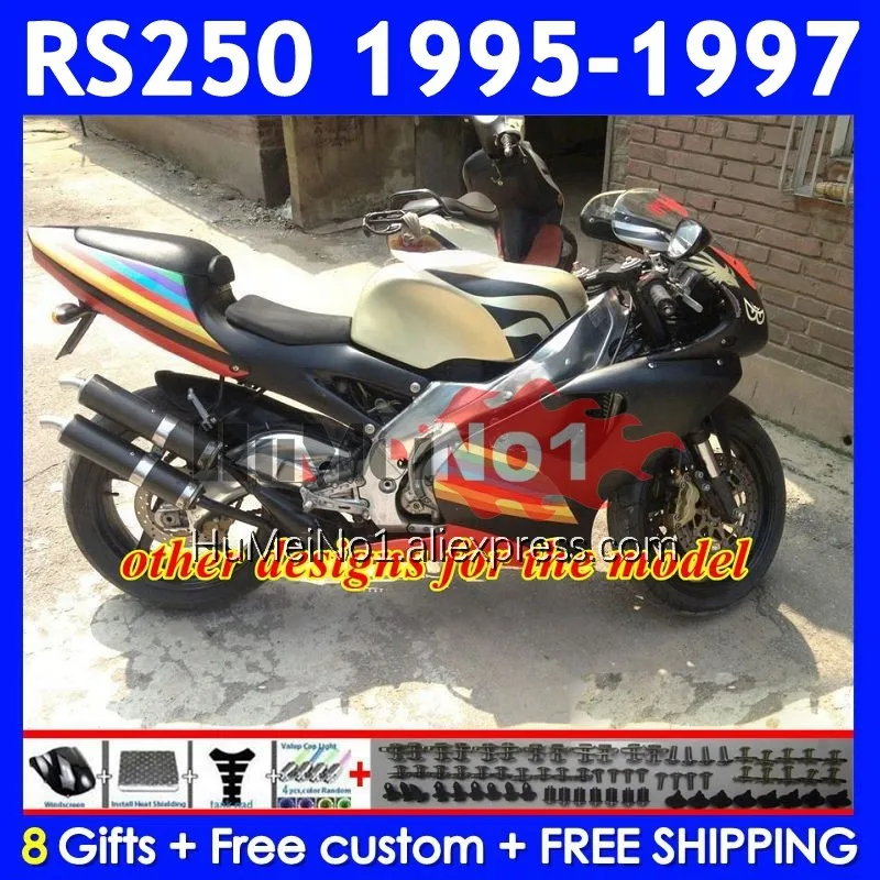 Корпус для Aprilia RS250 RSV250RR RS-250 RSV250 R 317No.1 в наличии цветной RS 250 RSV RR 1995 1996 1997 RS250R 95 96 97