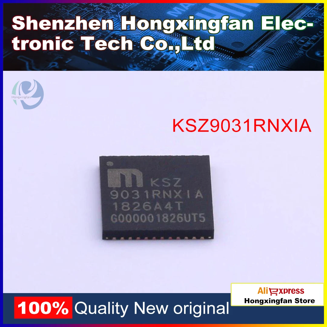 

1 шт. KSZ9031RNXIA Ethernet IC 1 порт GigabitEthrnt Ethernet PHY QFN-48