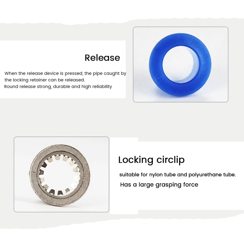 НОВИНКА-100 шт. Лот PG4-6 мм 6-8 6-10 воздушный пневматический фитинг одним касанием в