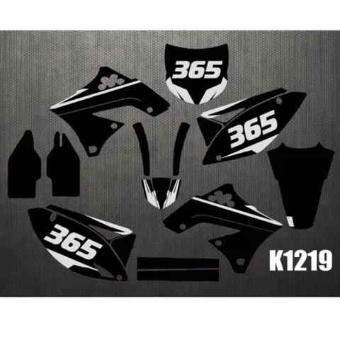 Наклейка с изображением мотоцикла, графические наклейки для Kawasaki KX250F KXF250 2009 2010 2011 2012 для KX450F KXF450 2009-2011