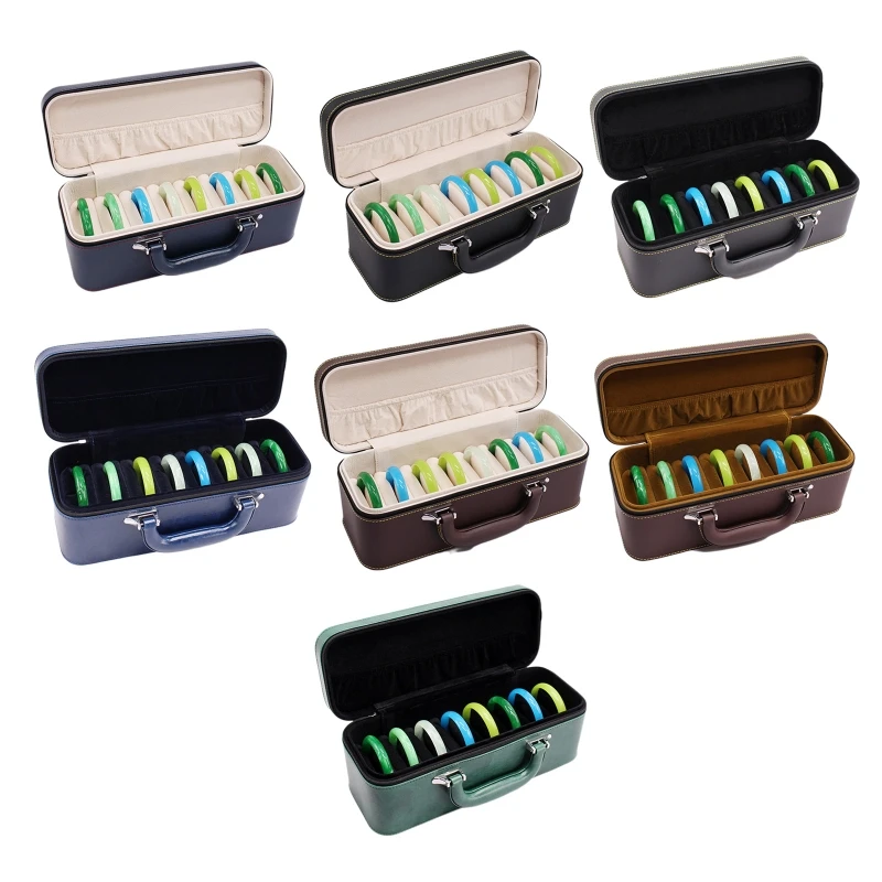 

41QC Travel Box Portable Jewelry Case Display Storage Organizer for Bracelets Rings