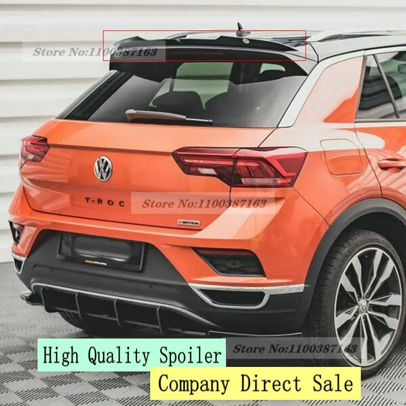 

Для Volkswagen T-ROC, автомобильные аксессуары 2018, 2019, 2020, 2021, Автомобильный задний спойлер из АБС-пластика