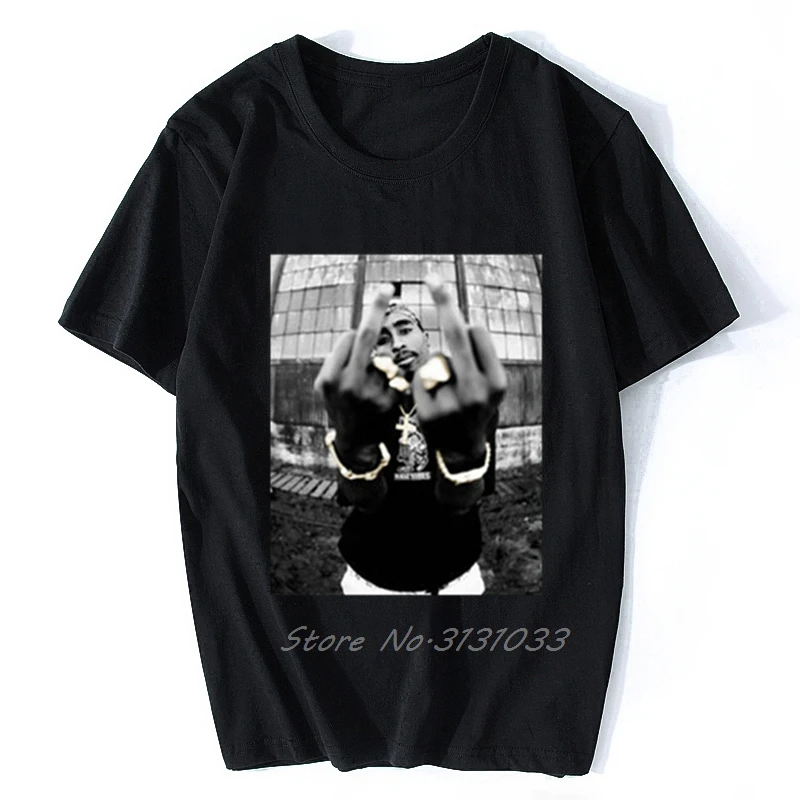 

2pac Tupac Shakur Casual Street Wear Mens Fashion Hiphop Rap Star Cool T-shirt Short Sleeve Cotton Tee Top Vintage T Shirt