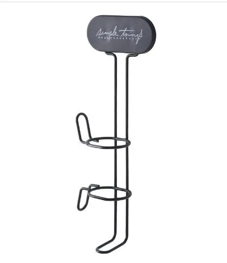 

Bathroom Wall Hanging Curling Bar Rack Rack Toilet Hair Dryer Curling Bar Holder Without Drilling Dish Rake in The Sink
