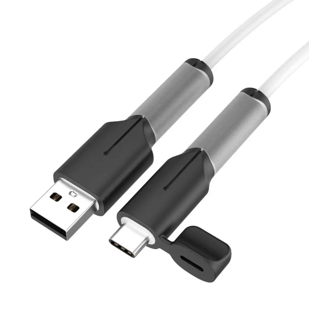 Мягкий силиконовый зажим для кабеля зарядного устройства 1 шт. защитный чехол