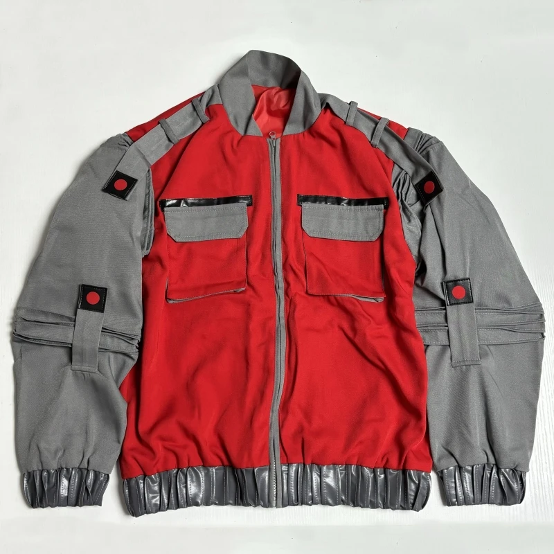 Костюм для косплея из фильма Назад в будущее оранжевая верхняя одежда пальто