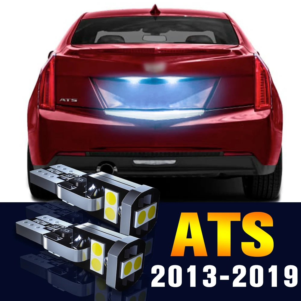

2pcs LED License Plate Light Bulb Number Lamp For Cadillac ATS 2013-2019 2014 2015 2016 2017 2018 Accessories