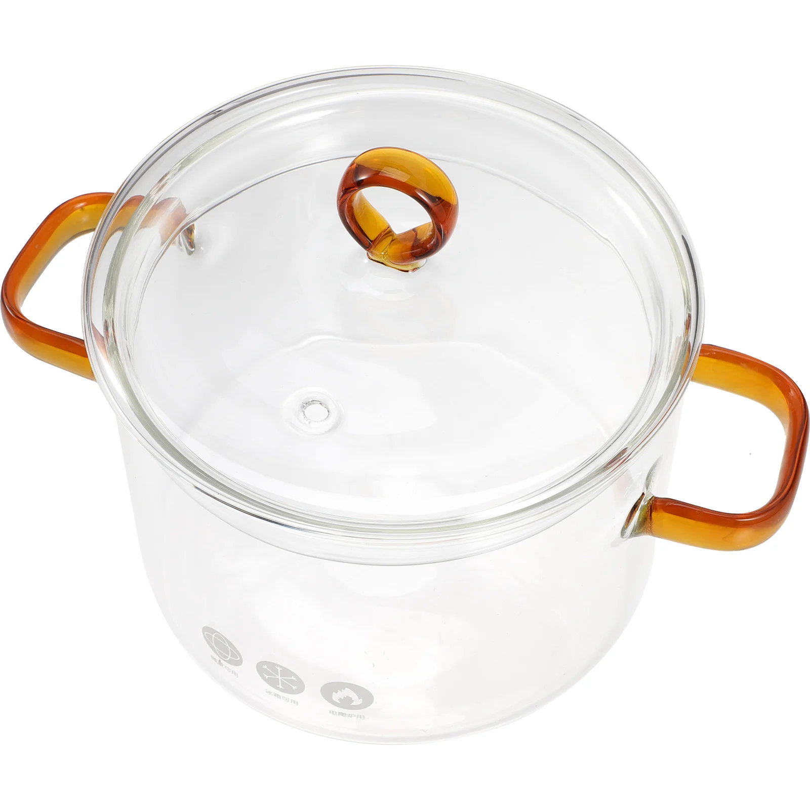 

Potsoup Bowl Stovetopclear Lid Cooking Noodle Cookware Panstew Simmer Ramenborosilicate Dinnerware Saucepan Salad Serving