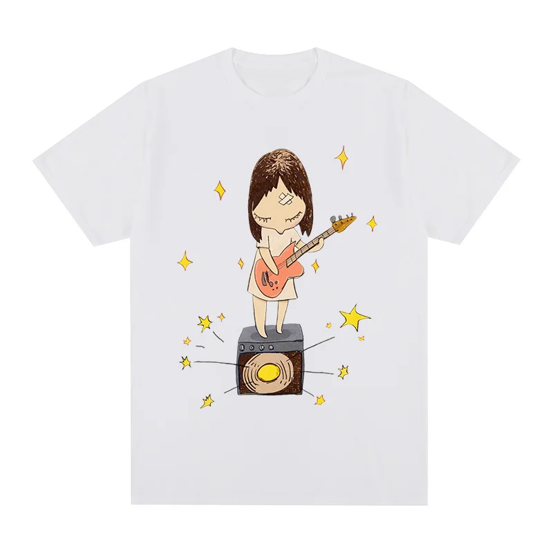 

Yoshitomo Nara Guitar Summer t-shirt Cotton Men T shirt New TSHIRT Womens