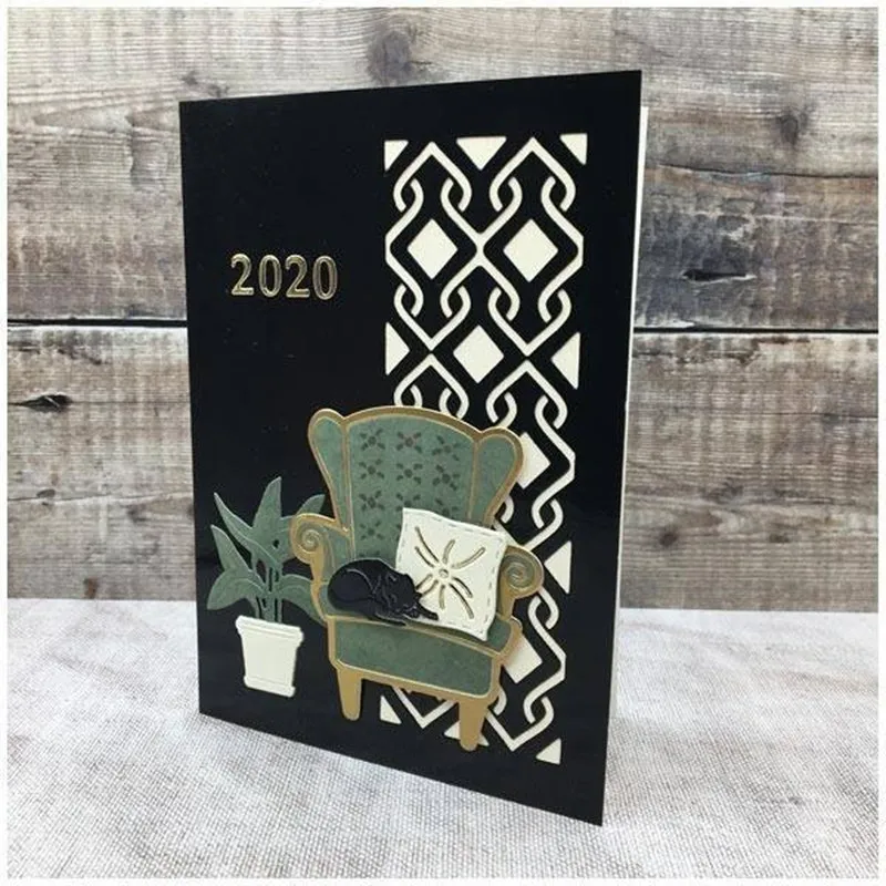 Вневременный набор штампов для комнаты новинка 2022 металлические штампы и