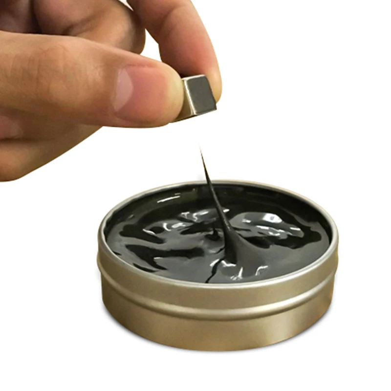 

Подарочный Магнитный популярный детский резиновый магнит Пластилин феррофлюид Пластилин слайм DIY глина игрушки аксессуары